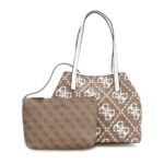 Guess OQ6995529 Latte Logo/ White Τσάντα