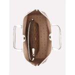 Guess OQ6995529 Latte Logo/ White Τσάντα