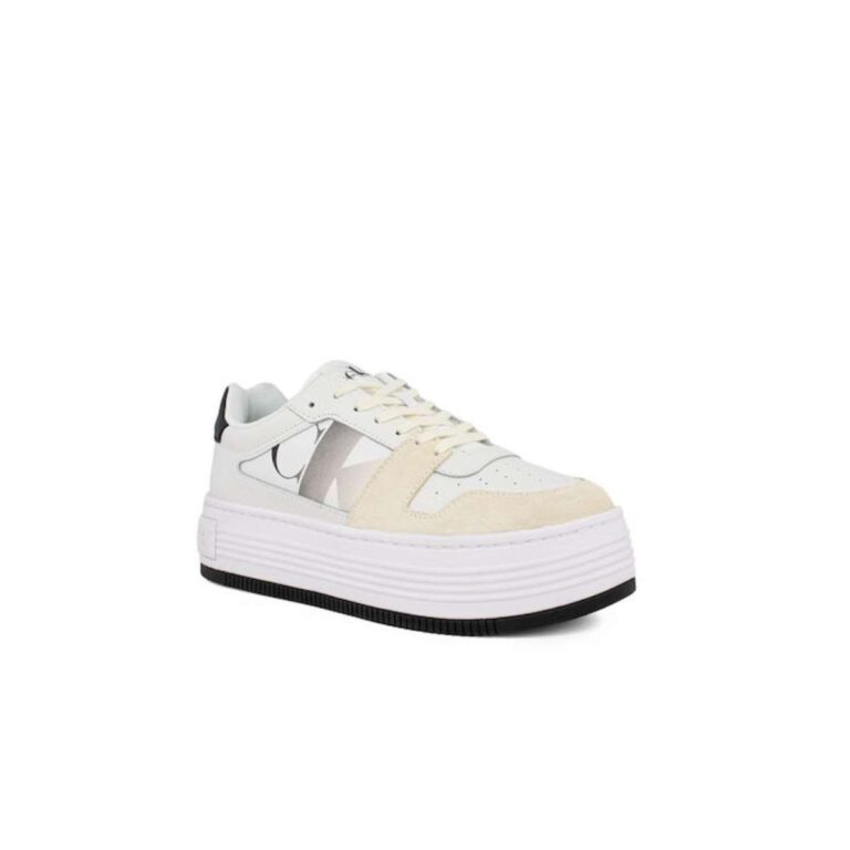 Calvin Klein YW0YW01308-01W Γυναικεία Sneakers Λευκά