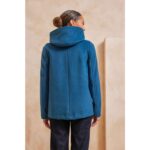 Enzzo 232307 Παλτό Πετρόλ