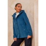 Enzzo 232307 Παλτό Πετρόλ