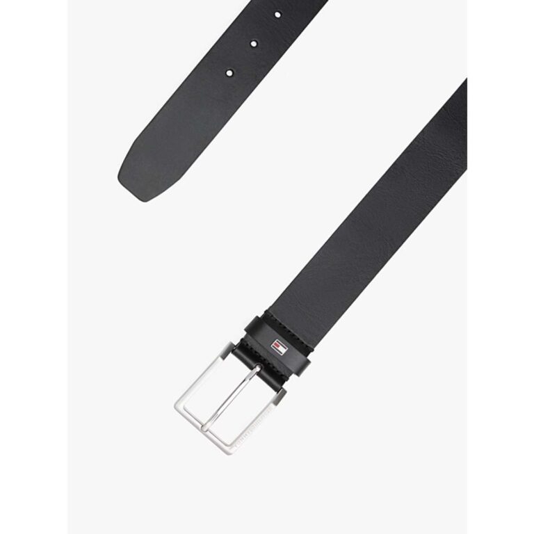 Tommy Hilfiger AM0AM13014-BDS Ζώνη Δερμάτινη Μαύρη