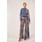 Enzzo 242014 Παντελόνα Kona Μπλε