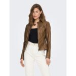 Only 15081400 Γυναικείο Biker Jacket Καφέ Only 15081400 Γυναικείο Biker Jacket Καφέ