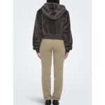 Only 15322127 Κοντό Γυναικείο Bomber Jacket Καφέ Only 15322127 Κοντό Γυναικείο Bomber Jacket Καφέ
