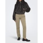Only 15322127 Κοντό Γυναικείο Bomber Jacket Καφέ Only 15322127 Κοντό Γυναικείο Bomber Jacket Καφέ