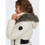 Only 15322003 Μπουφάν Puffer Άσπρο