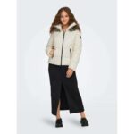 Only 15322003 Μπουφάν Puffer Άσπρο