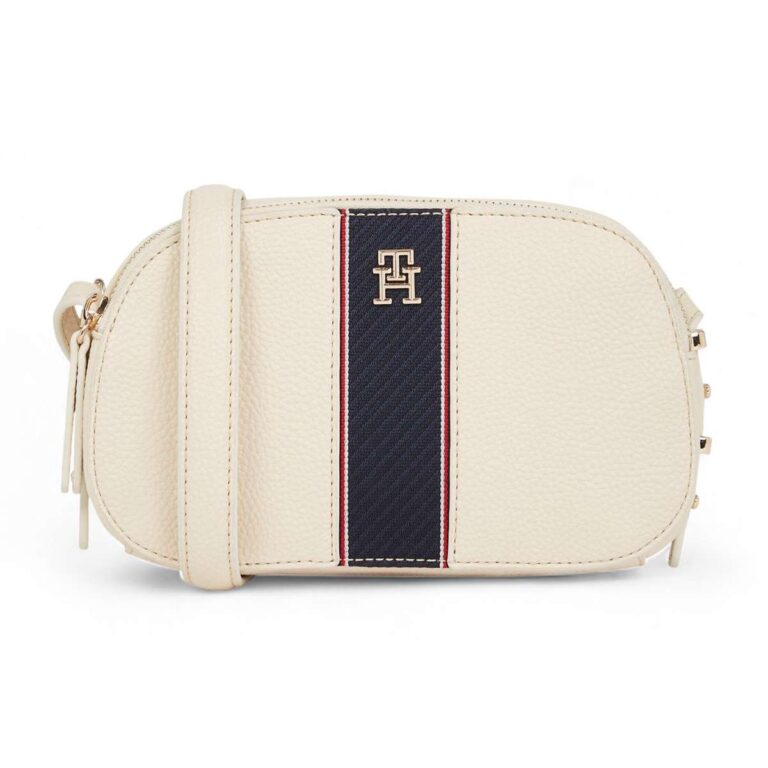 Tommy Hilfiger AW0AW16898-AA8 Τσάντα Εκρού