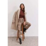 Enzzo 242098 Παντελόνι Gabrielle Καφέ Enzzo 242098 Παντελόνι Gabrielle Καφέ