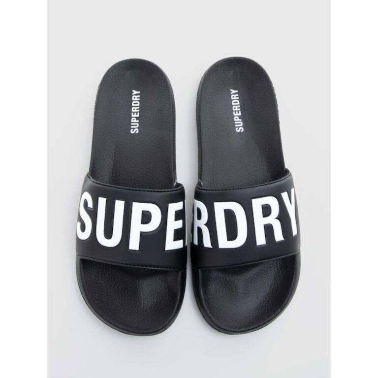 Superdry MF310222A-33B Code Core Ανδρικά Slides Μαύρα Superdry MF310222A-33B Code Core Ανδρικά Slides Μαύρα
