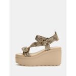 Guess FLJOCILEL03-GOLD Γυναικείες Πλατφόρμες Χρυσές Guess FLJOCILEL03-GOLD Γυναικείες Πλατφόρμες Χρυσές