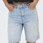 Only 15344185 Light Blue Denim Βερμούδα