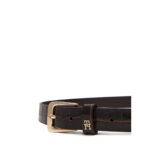 Tommy Hilfiger AW0AW17975-GSZ Δερμάτινη ζώνη Καφέ Tommy Hilfiger AW0AW17975-GSZ Δερμάτινη ζώνη Καφέ