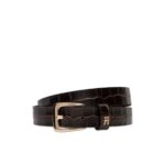 Tommy Hilfiger AW0AW17975-GSZ Δερμάτινη ζώνη Καφέ Tommy Hilfiger AW0AW17975-GSZ Δερμάτινη ζώνη Καφέ