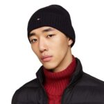 Tommy Hilfiger AM0AM12796-BDS Σκούφος Μαύρος Tommy Hilfiger AM0AM12796-BDS Σκούφος Μαύρος