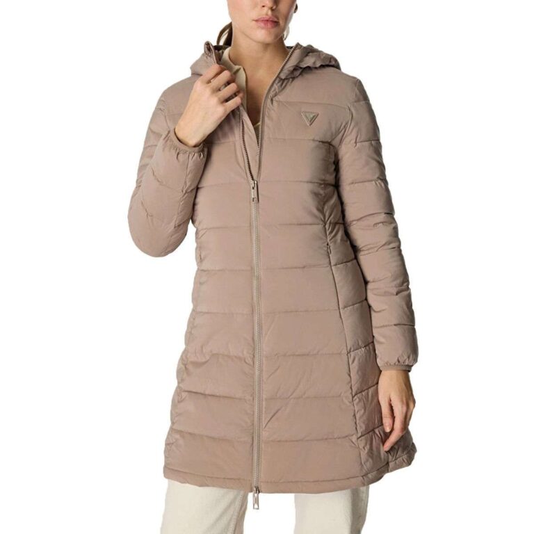Guess V4YL05WF3X0-A11Q Μακρύ Γυναικείο Puffer Μπουφάν Guess V4YL05WF3X0-A11Q Μακρύ Γυναικείο Puffer Μπουφάν