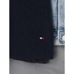 Tommy Hilfiger AM0AM12847-BDS Κασκόλ Μαύρο Tommy Hilfiger AM0AM12847-BDS Κασκόλ Μαύρο