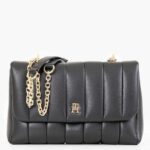 Tommy Hilfiger AW0AW17669-BDS Γυναικεία Τσάντα Ώμου Μαύρη Tommy Hilfiger AW0AW17669-BDS Γυναικεία Τσάντα Ώμου Μαύρη