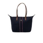 Tommy Hilfiger AW0AW17706-0GY Popette Τσάντα Χειρός Μπλε Tommy Hilfiger AW0AW17706-0GY Popette Τσάντα Χειρός Μπλε