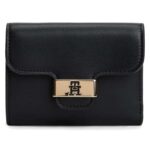 Tommy Hilfiger AW0AW18034-BDS Γυναικείο Πορτοφόλι Μαύρο Tommy Hilfiger AW0AW18034-BDS Γυναικείο Πορτοφόλι Μαύρο