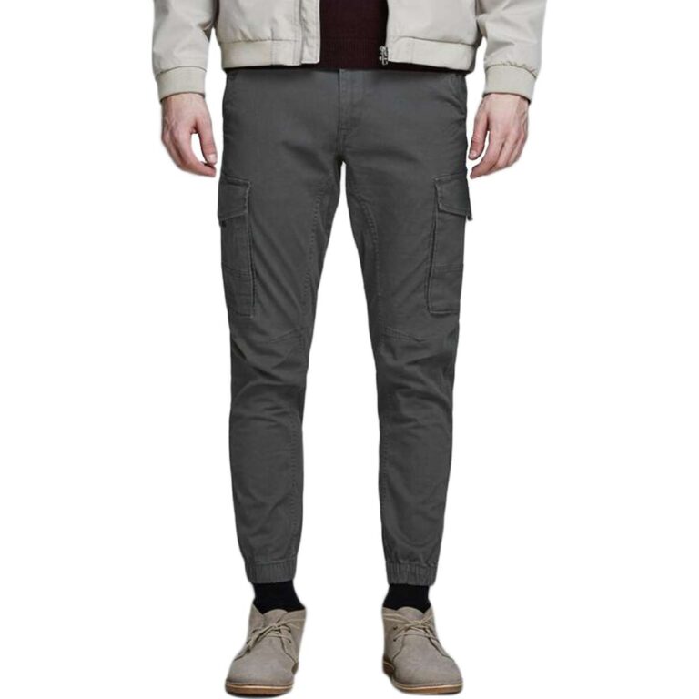 Jack & Jones 12140326 Παντελόνι Cargo Γκρι
