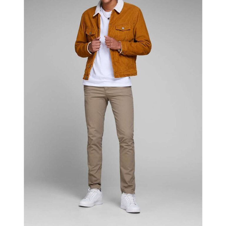 Jack & Jones 12150160 Παντελόνι Ελαστικό  Μπεζ