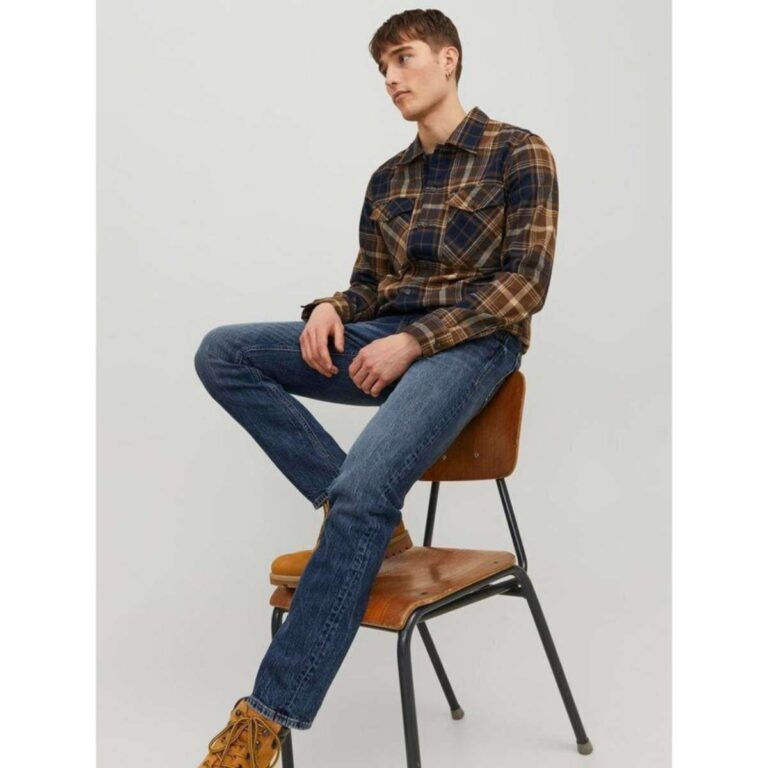 Jack & Jones 12237306 Ανδρικό Τζιν Blue Denim