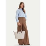 Tommy Hilfiger AW0AW17711-AEO Τσάντα Ώμου Εκρού