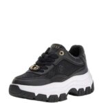 Guess FLFBRTELE12 Sneakers Μαύρα