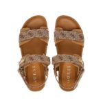 Guess FLPZY2FAL03 Γυναικεία Σανδάλια Μπεζ
