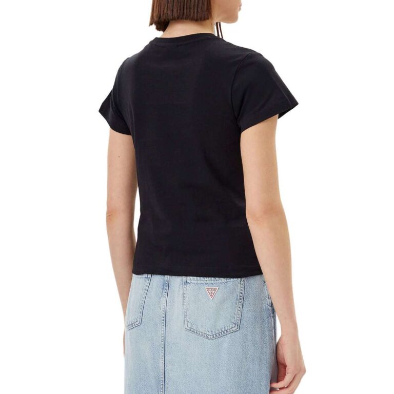 Guess V5GI10K9RM1-JBLK Γυναικείο T-shirt Μαύρο