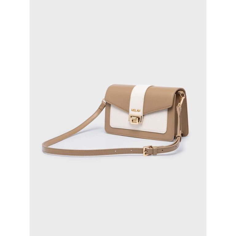 Nolah Danny Beige-Cream Τσάντα Χιαστί