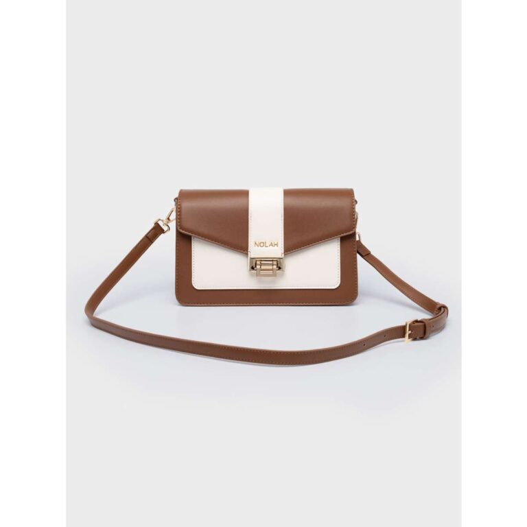 Nolah Danny Brown-Cream Τσάντα Χιαστί