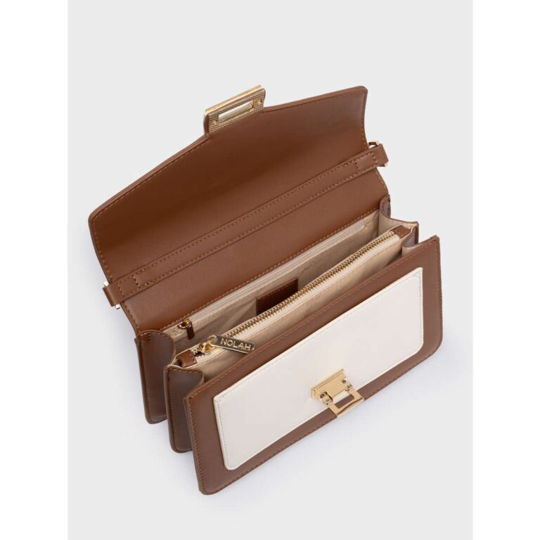 Nolah Danny Brown-Cream Τσάντα Χιαστί