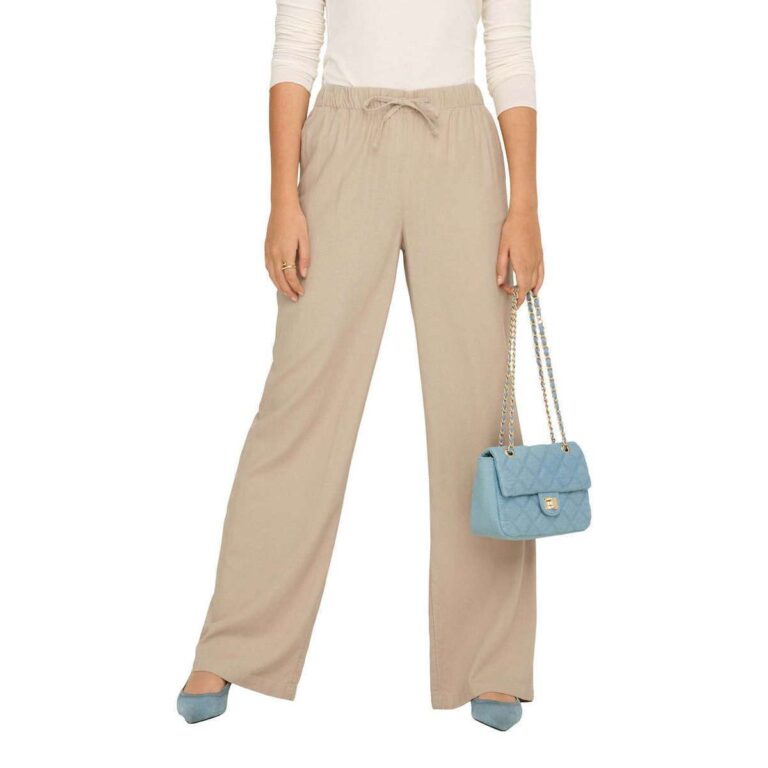 Only 15363676 Γυναικεία Λινή Παντελόνα