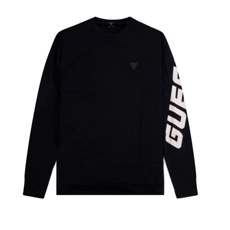 Guess Z4BI06KCE60-JBLK Ανδρική Μπλούζα Μαύρη