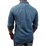 Jack&Jones 12138115 Μακρυμάνικo Τζιν Πουκάμισο