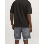 Jack&Jones 12249214 Ανδρική Βερμούδα Τζιν Γκρι