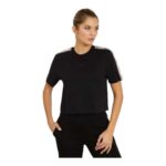 Guess V3RI08I3Z14-JBLK Γυναικείο Αθλητικό Crop Top