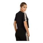 Guess V3RI08I3Z14-JBLK Γυναικείο Αθλητικό Crop Top