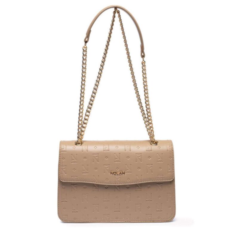 Nolah Marjory Beige Γυναικεία Τσάντα Ώμου
