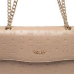 Nolah Marjory Beige Γυναικεία Τσάντα Ώμου