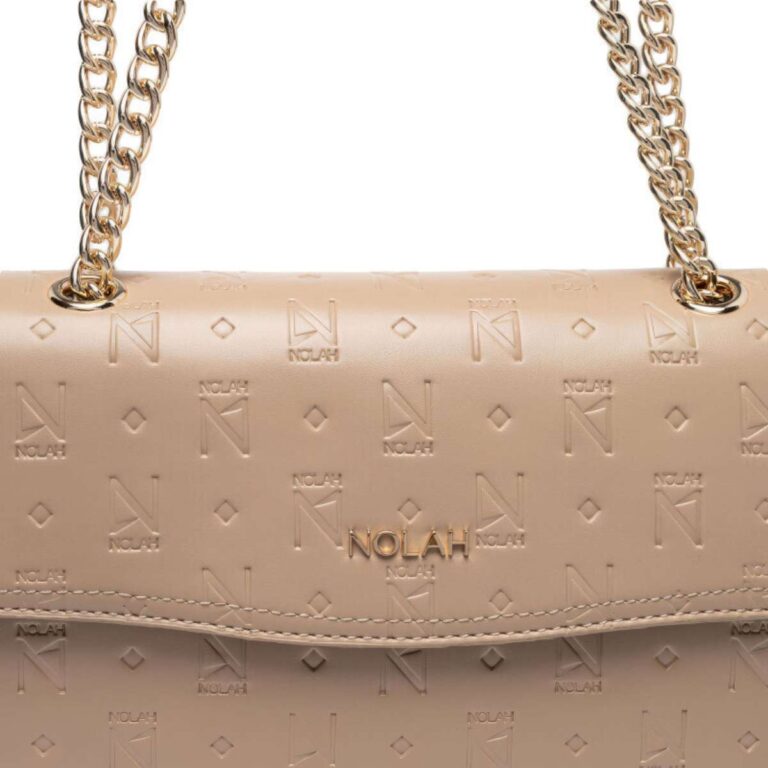 Nolah Marjory Beige Γυναικεία Τσάντα Ώμου