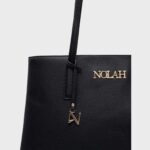 Nolah Valia Black Γυναικεία Τσάντα Ώμου Μαύρη