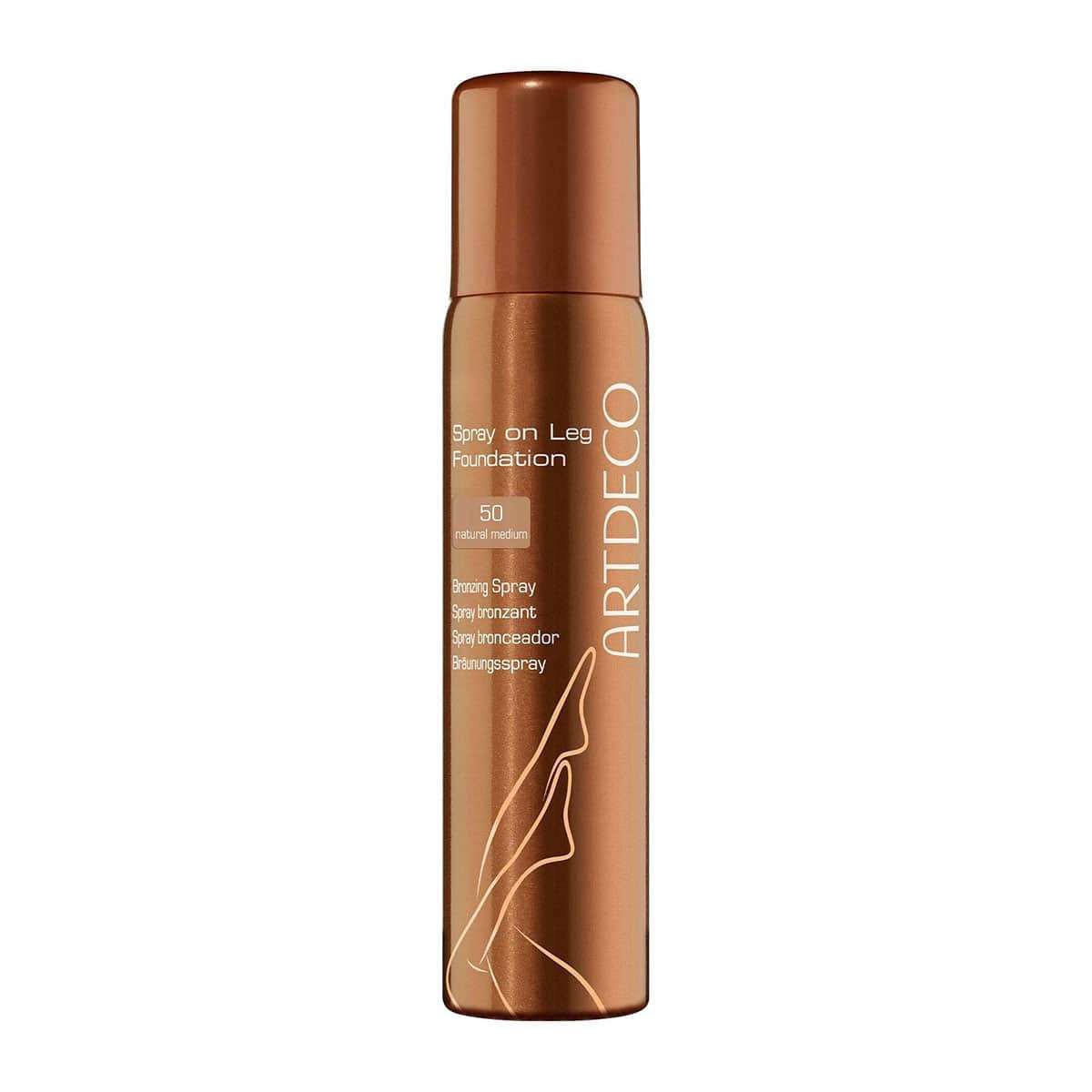 ArtDeco Spray On Leg Foundation Natural Medium 50 100ml ArtDeco Spray On Leg Foundation Natural Medium 50 100ml