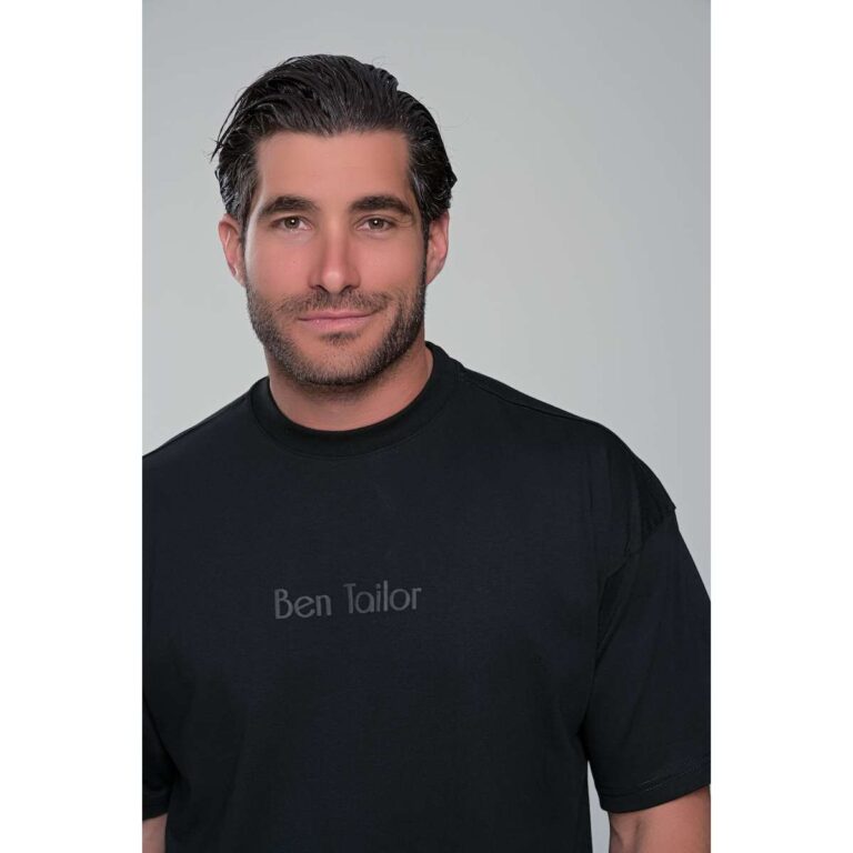 Ben Tailor BENT.1666 Ανδρικό T-shirt Μαύρο