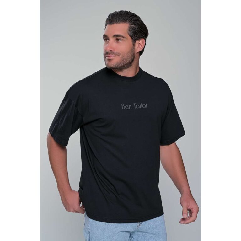 Ben Tailor BENT.1666 Ανδρικό T-shirt Μαύρο