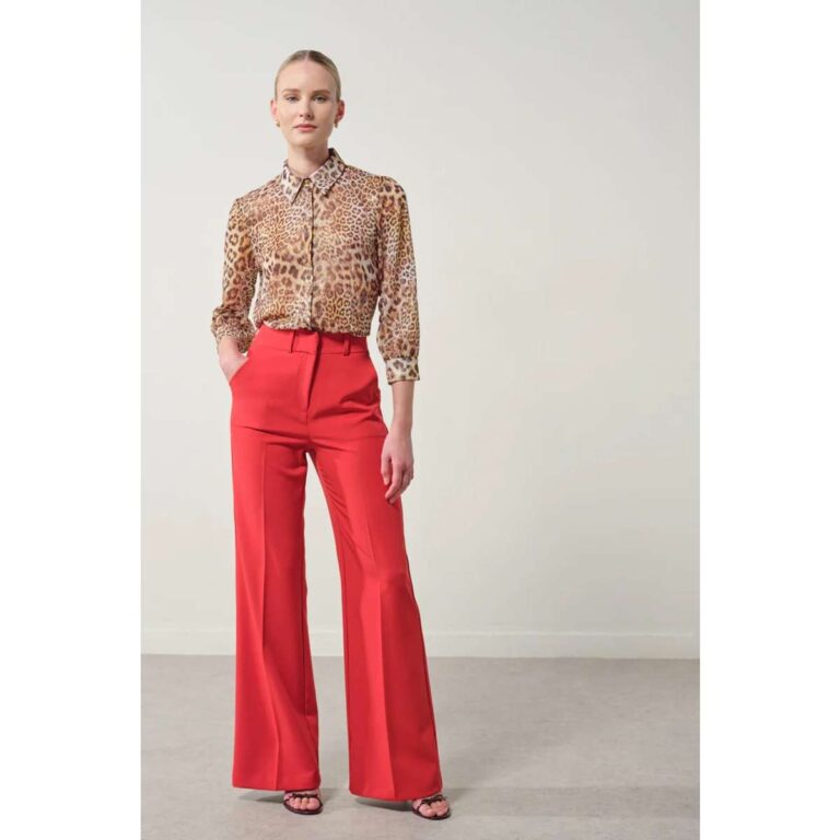 Enzzo 251134 Παντελόνα Paloma Dark Coral