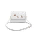 Nolah Mariposa White Γυναικεία Τσάντα Ώμου